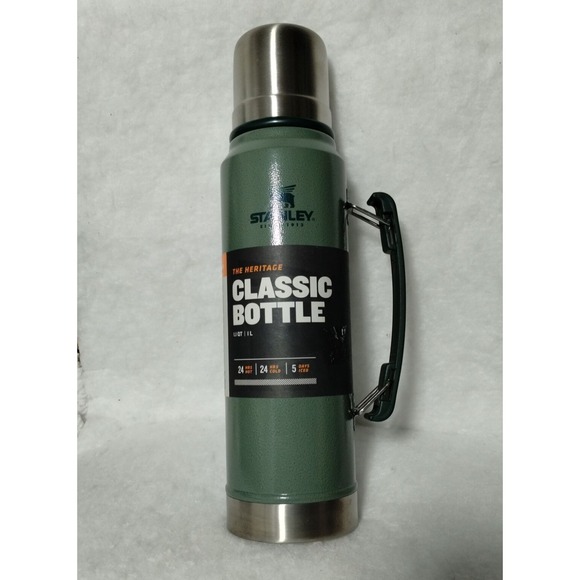 Stanley Classic Bottle Thermos 1.1 QT‎ 24 Hours Hot/Cold Camping Outdoors Work - Picture 3 of 6